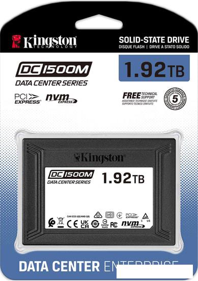 SSD Kingston DC1500M 960GB SEDC1500M/960G - фото