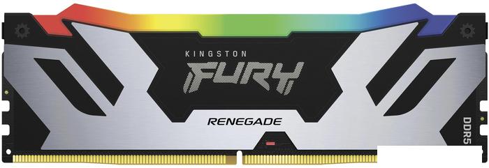 Оперативная память Kingston FURY Renegade RGB 2x32ГБ DDR5 6400МГц KF564C32RSAK2-64 - фото
