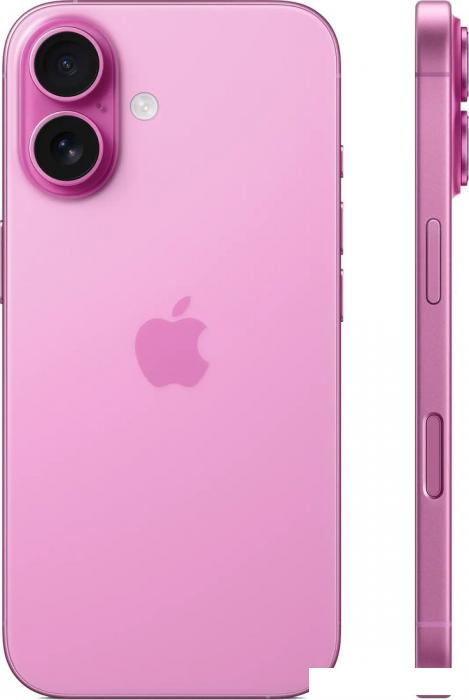 Смартфон Apple iPhone 16 128GB (розовый) - фото