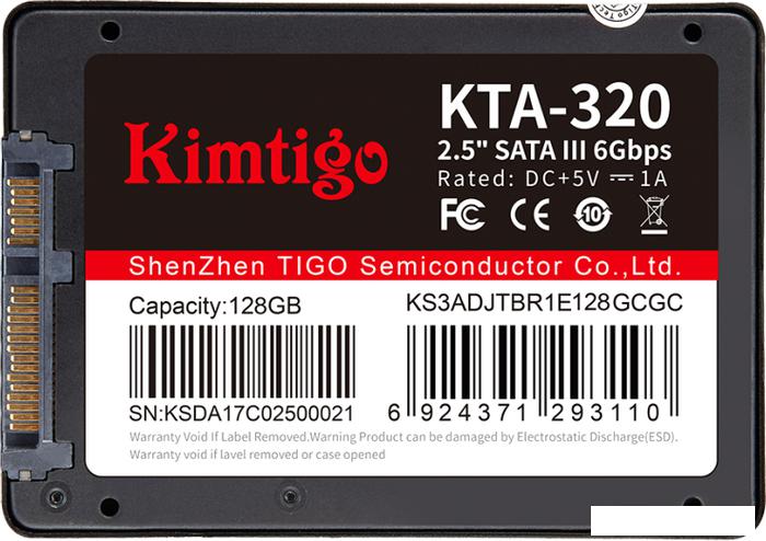 SSD Kimtigo KTA-320 512GB K512S3A25KTA320 - фото