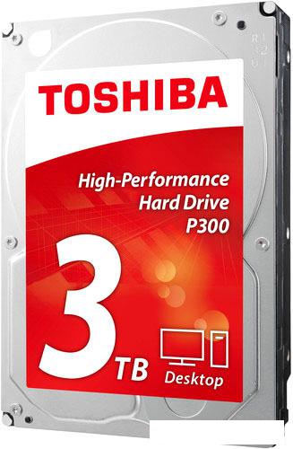 Жесткий диск Toshiba P300 3TB [HDWD130UZSVA] - фото