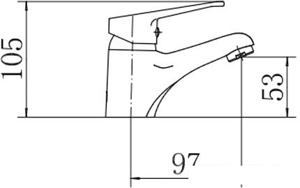 Смеситель Fashun A1013 - фото