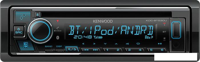 CD/MP3-магнитола Kenwood KDC-BT530U - фото