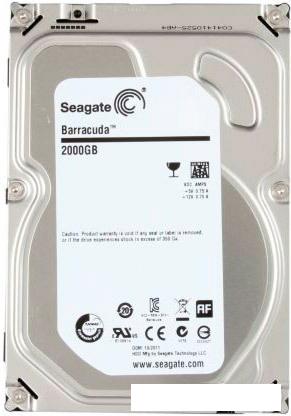 Жесткий диск Seagate Barracuda 7200.14 2000GB (ST2000DM001) - фото