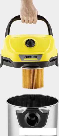 Пылесос Karcher WD 3-18 S Battery Set [1.628-576.0] - фото