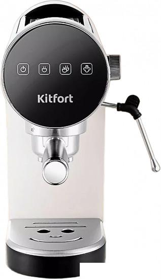 Рожковая кофеварка Kitfort KT-7226 - фото