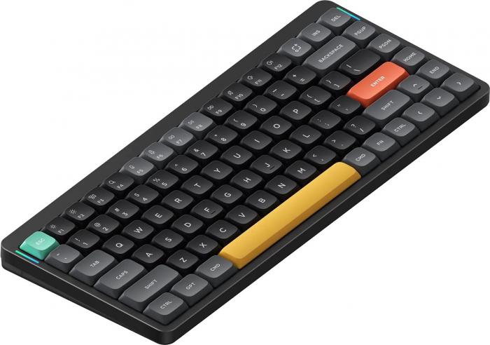 Клавиатура NuPhy Air75 V2 Basalt Black (Gateron Low Profile Brown 2.0) - фото