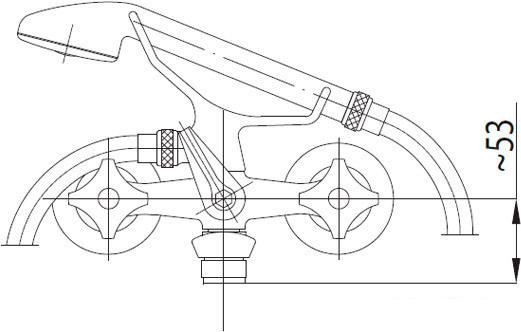 Смеситель Armatura Standard 304-120-00 - фото