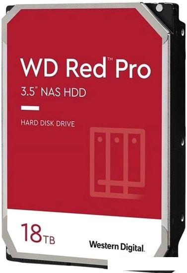 Жесткий диск WD Red Pro 18TB WD181KFGX - фото