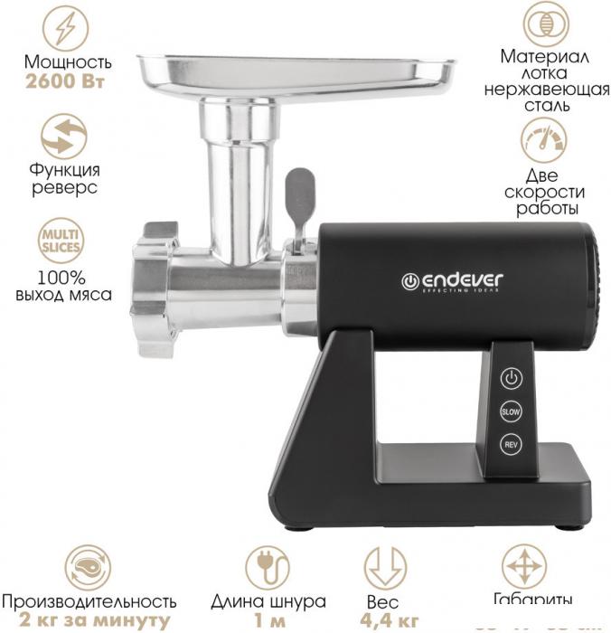 Мясорубка Endever Sigma-110 - фото