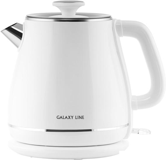 Электрический чайник Galaxy Line GL 0331 (белый) - фото