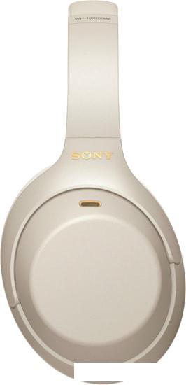 Наушники Sony WH-1000XM4 (бежевый) - фото