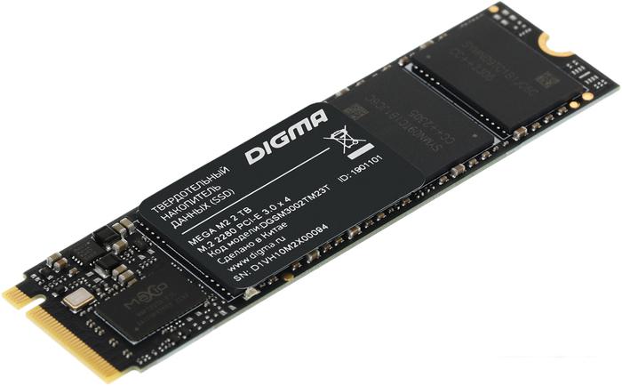 SSD Digma Mega M2 2TB DGSM3002TM23T - фото