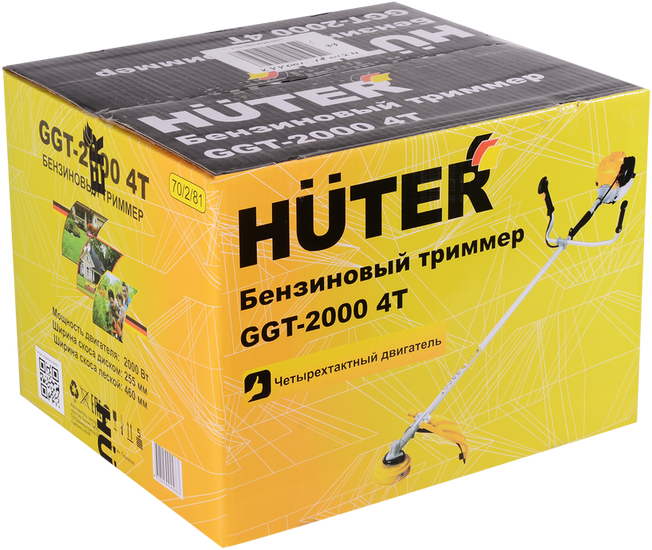 Триммер Huter GGT-2000 4Т - фото