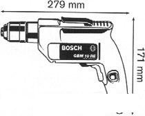 Безударная дрель Bosch GBM 10 RE [0601473600] - фото