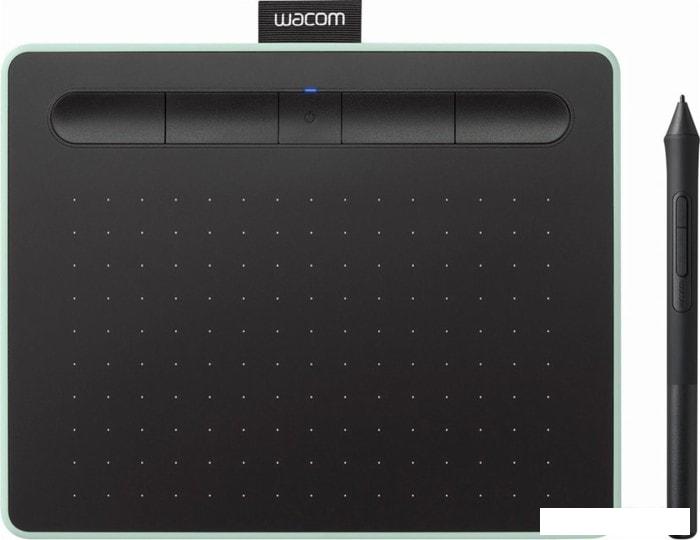 Графический планшет Wacom Intuos CTL-4100WL (фисташковый зеленый, маленький размер) - фото