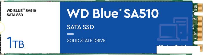 SSD WD Blue 1TB WDS100T3B0B - фото