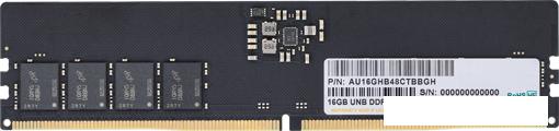 Оперативная память Apacer 16ГБ DDR5 4800МГц AU16GHB48CTBBGH - фото