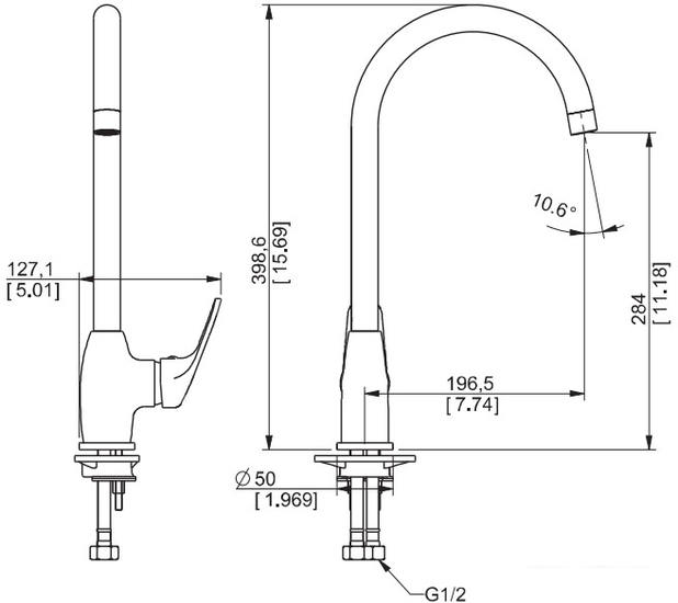 Смеситель Esko Palermo PE 519 - фото