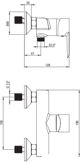 Смеситель Deante Corio BFC 040M - фото