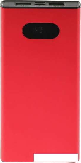 Внешний аккумулятор TFN Blaze LCD PD 22.5W 10000mAh (красный) - фото