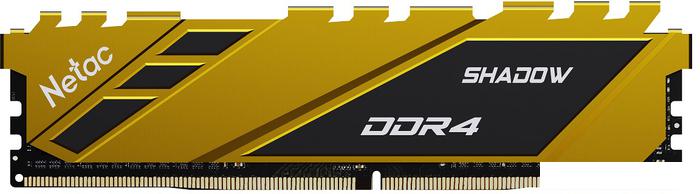 Оперативная память Netac Shadow 8ГБ DDR4 2666 МГц NTSDD4P26SP-08Y - фото