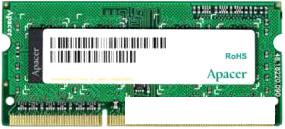 Оперативная память Apacer 8GB DDR3 SO-DIMM PC3-12800 [AS08GFA60CATBGJ] - фото