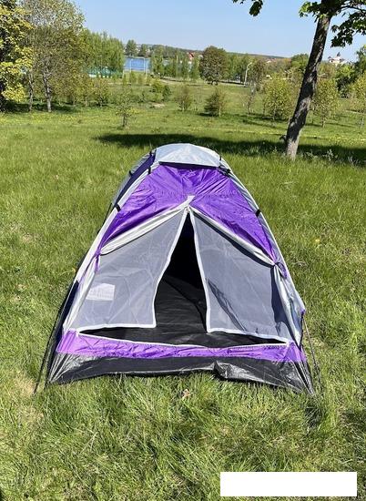 Треккинговая палатка Calviano Acamper Domepack 2 (фиолетовый) - фото