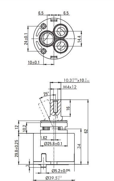 Смеситель Deante Joko Clinic BOJ 050C - фото