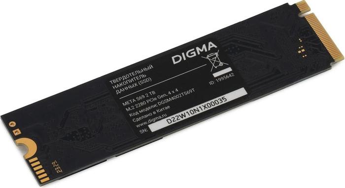 SSD Digma Meta S69 2TB DGSM4002TS69T - фото