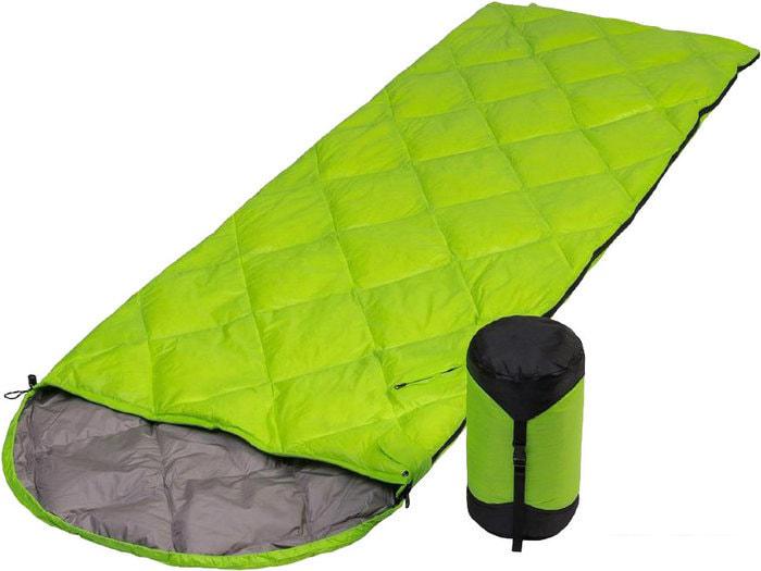 Спальный мешок Тонар PR-YJSD-25-G (правая молния, зеленый) - фото