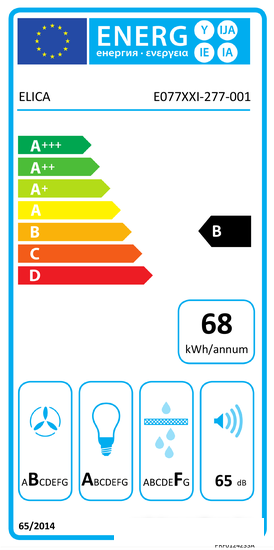 Кухонная вытяжка Elica L'essenza BL/A/60 PRF0117403A - фото