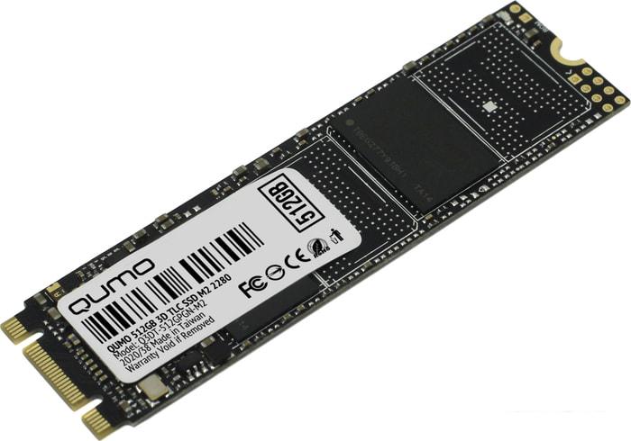 SSD QUMO Novation 3D TLC 512GB Q3DT-512GPGN-M2 - фото