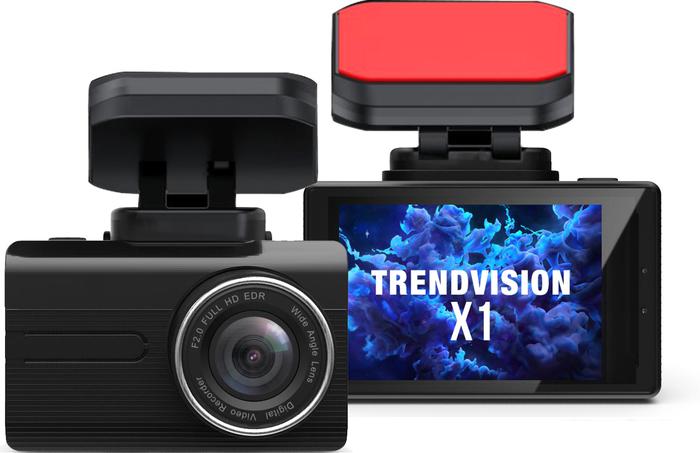 Видеорегистратор-GPS информатор (2в1) TrendVision X1 (ver. 2) - фото