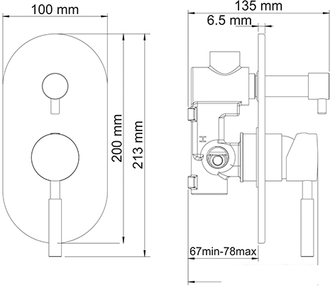 Смеситель Wasserkraft Main 4141 - фото