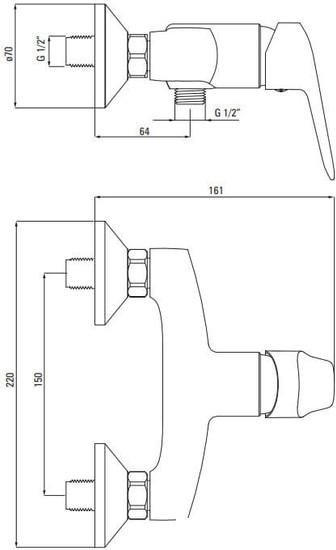 Смеситель Deante Boro BMO 040M - фото