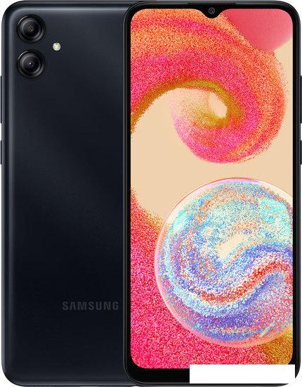 Смартфон Samsung Galaxy A04e SM-A042F/DS 3GB/32GB (черный) - фото