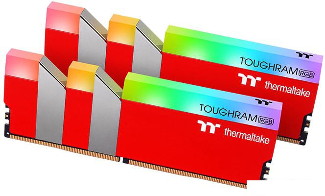 Оперативная память Thermaltake ToughRam RGB 2x8GB DDR4 PC4-28800 RG25D408GX2-3600C18A - фото