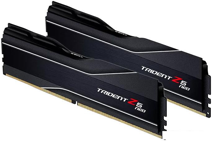 Оперативная память G.Skill Trident Z5 Neo 2x32ГБ DDR5 6000 МГц F5-6000J3238G32GX2-TZ5N - фото