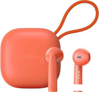 Наушники Omthing AirFree Pods TWS (оранжевый) - фото