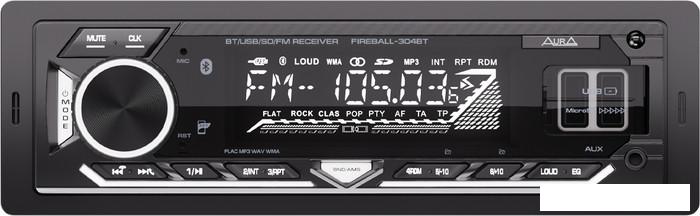 USB-магнитола Aura Fireball-304BT - фото