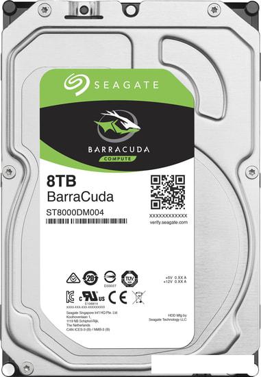 Жесткий диск Seagate BarraCuda 8TB ST8000DM004 - фото