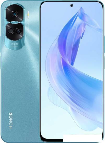 Смартфон HONOR 90 Lite 8GB/256GB международная версия (небесный голубой) - фото