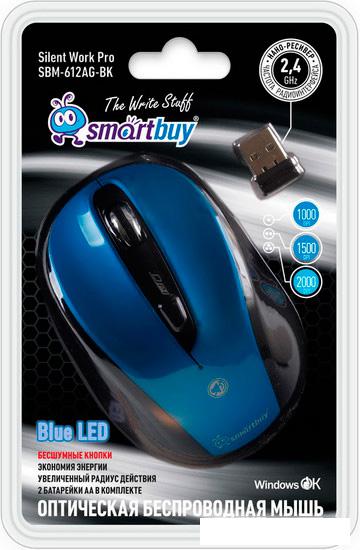 Мышь SmartBuy 612AG Blue/Black (SBM-612AG-BK) - фото