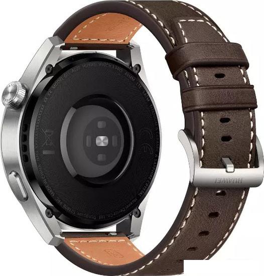 Умные часы Huawei Watch 3 Pro Leather strap - фото