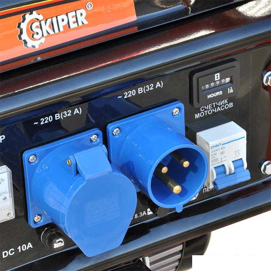 Бензиновый генератор Skiper LT9000EB-ATS - фото
