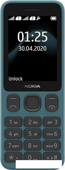 Мобильный телефон Nokia 125 Dual SIM (синий) - фото