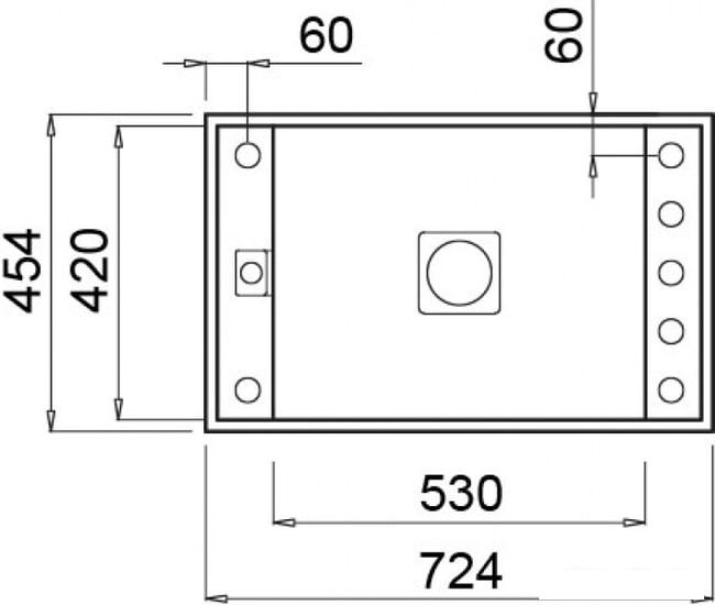 Кухонная мойка Elleci Value 130 Undermount Black 86 - фото