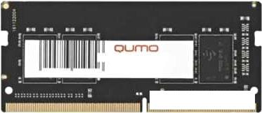 Оперативная память QUMO 8GB DDR4 SODIMM PC4-21300 QUM4S-8G2666P19 - фото