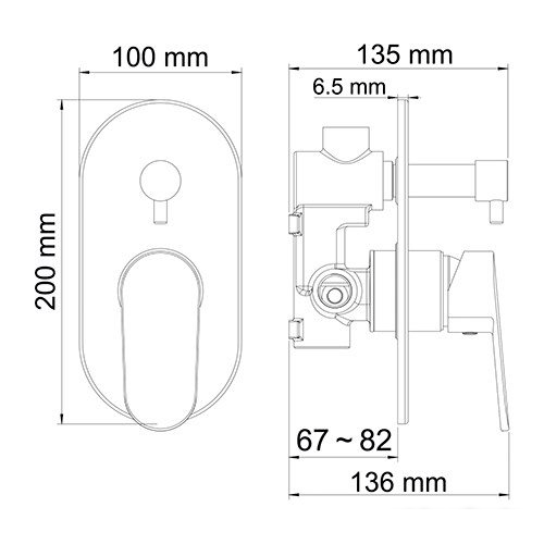 Смеситель Wasserkraft Donau 5341 - фото